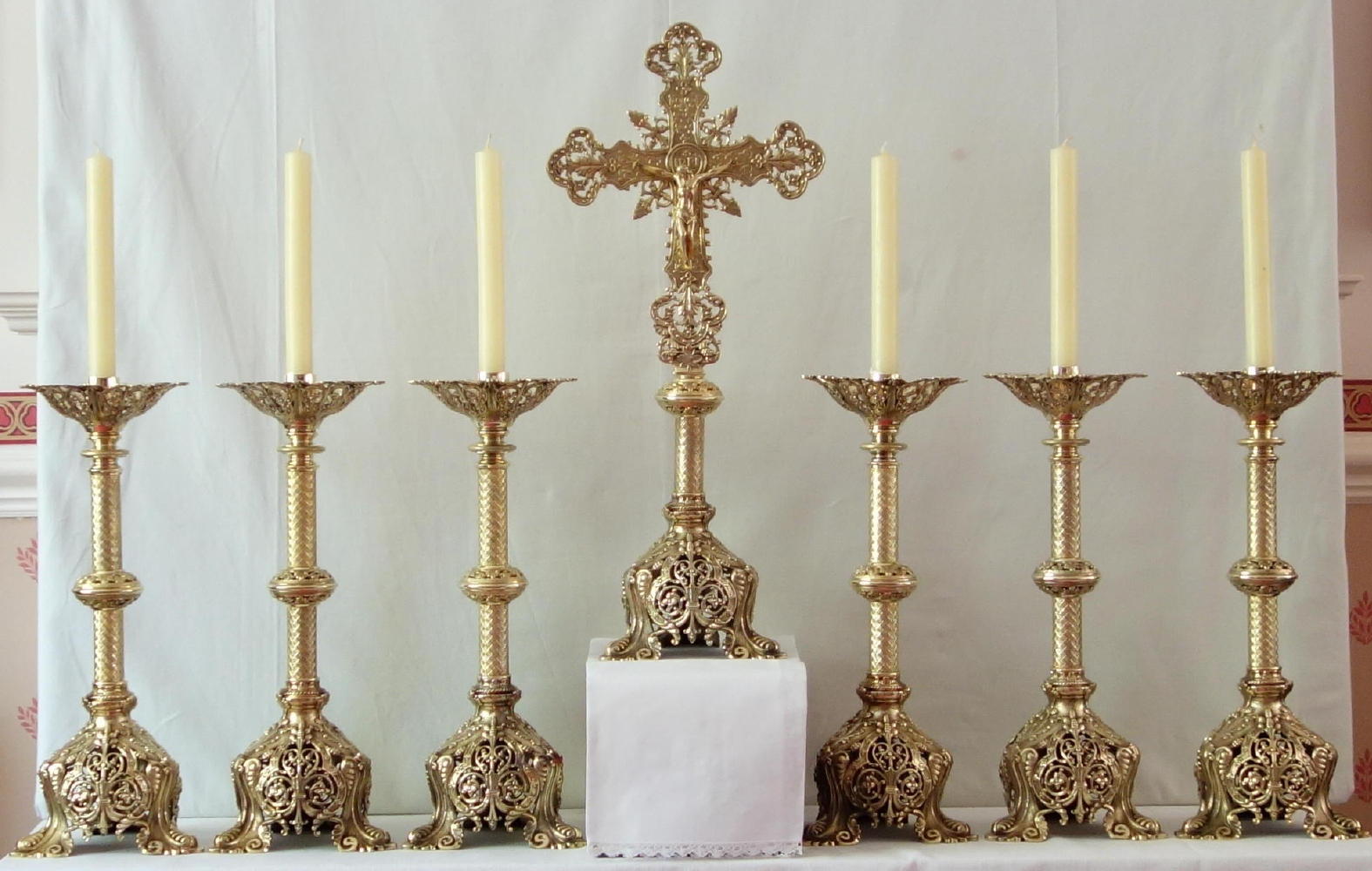 High Altar Set of Candlesticks